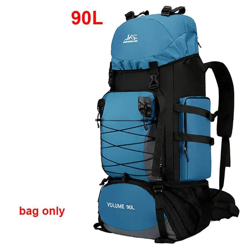 90L Travel Bag Camping Backpack Hiking - Suncollections