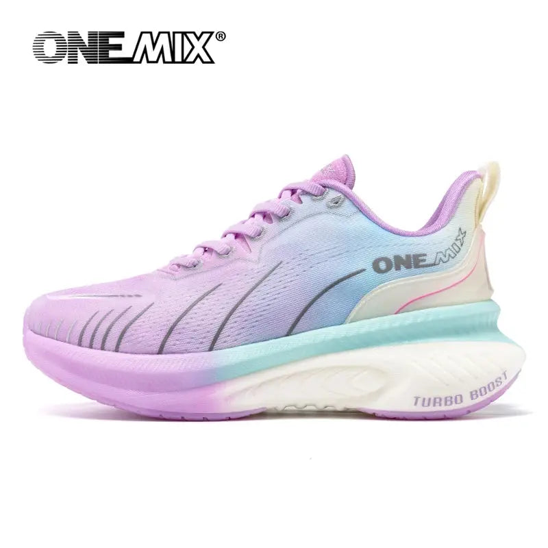 ONEMIX White Road Running Shoes for Men Air Cushion Outdoor Sport Shoes Male Trainers Summer Jogging Shoes Women Footwear Suncollections