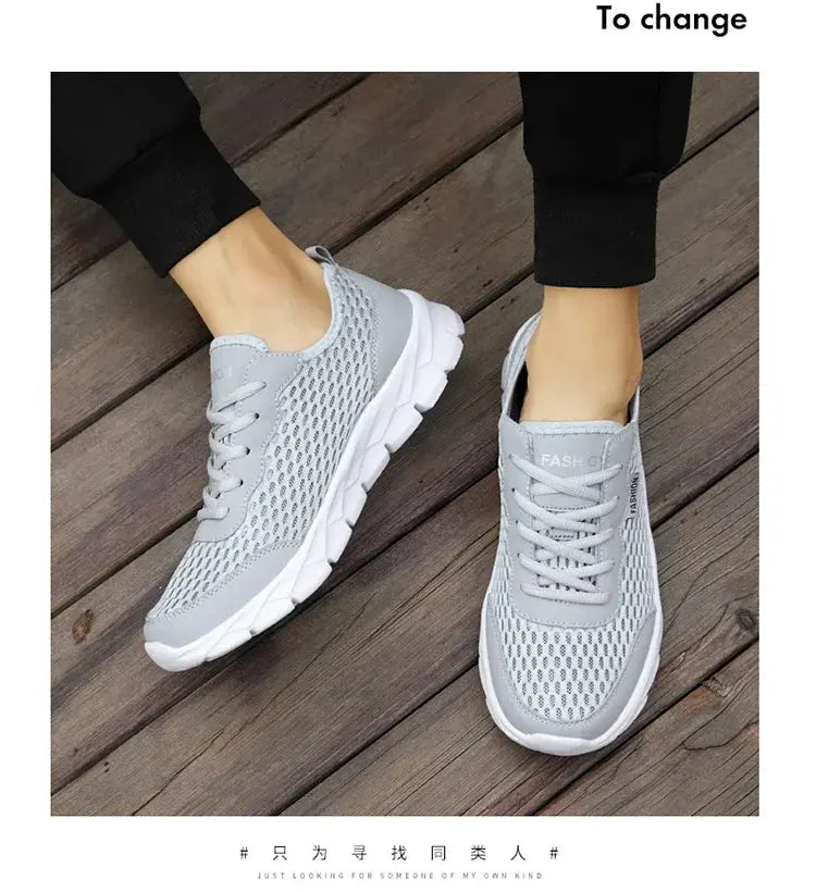 YRZL Men's Tennis Lightweight Breathable Mesh Athletic Shoes Outdoor Jogging Running Walking High Quality Sport Sneakers for Men Suncollections