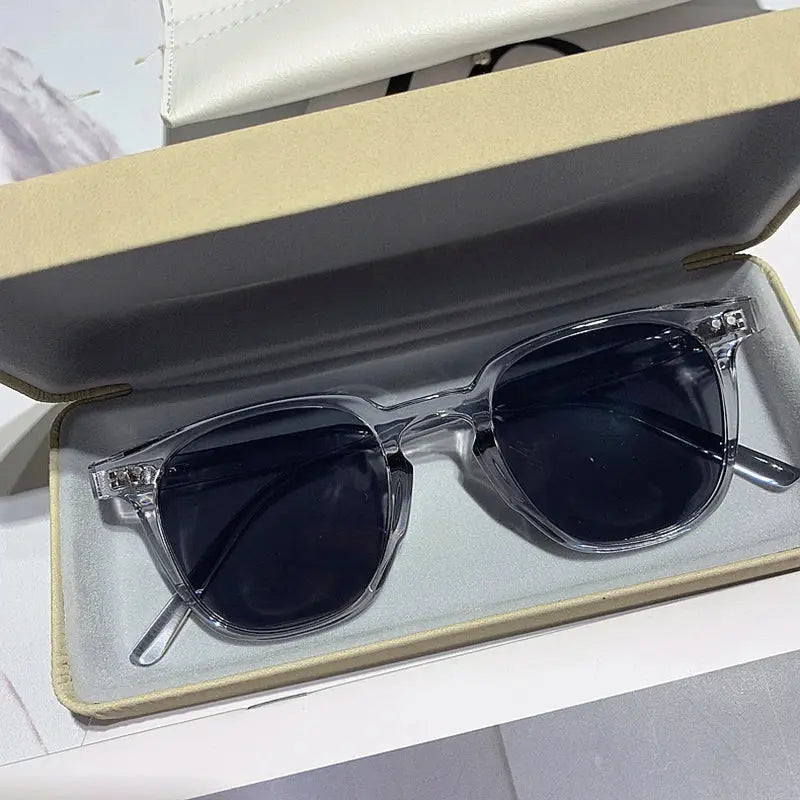 New Vintage Square Sunglasses Women Men Luxury Brand Small Round Sun Glasses Female Small Eyewear Oculos De Sol for Male Female - Suncollections