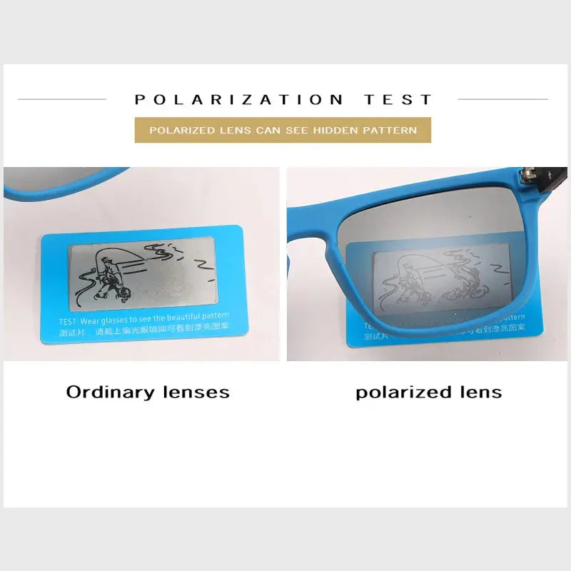 Luxury Men's Polarized Sunglasses Brand Designer Square Vintage Driving Sun Glasses UV400 Male Eyewear SunGlasses for Women Men - Suncollections