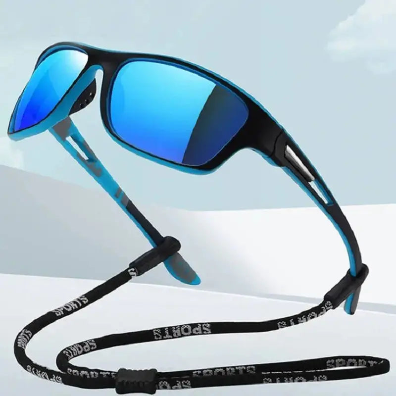 Polarized Fishing Sunglasses Men Driving Shades Male Sun Glasses Hiking Fishing Classic Sun Glasses And Anti Slip Rope - Suncollections