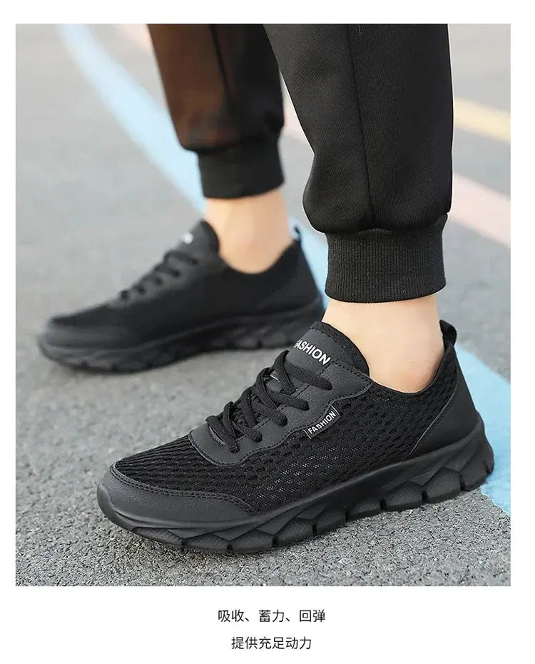 YRZL Men's Tennis Lightweight Breathable Mesh Athletic Shoes Outdoor Jogging Running Walking High Quality Sport Sneakers for Men Suncollections