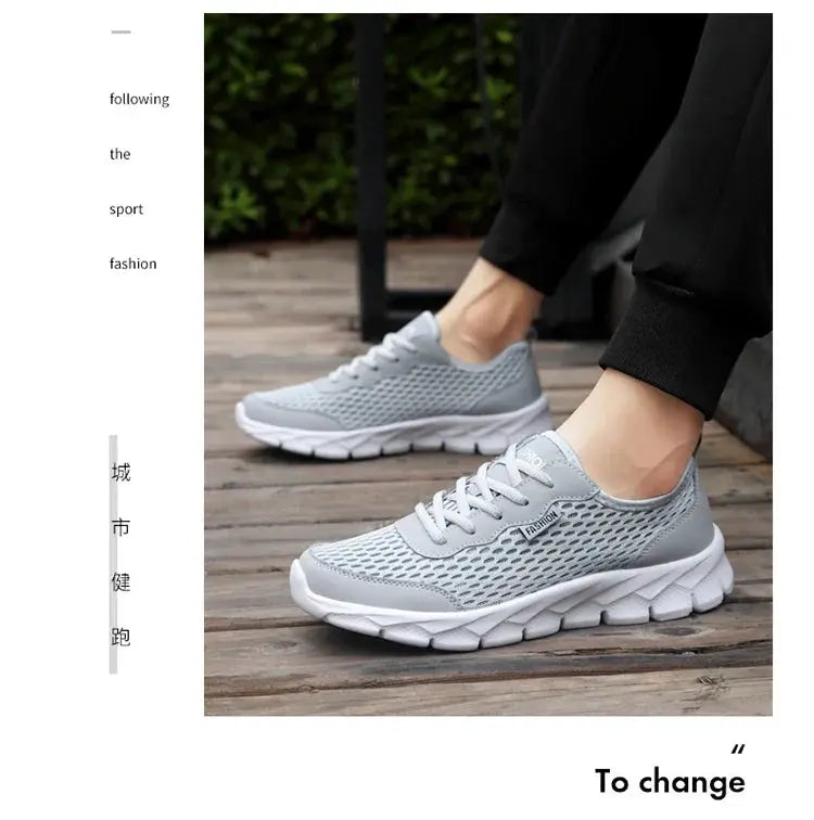 YRZL Men's Tennis Lightweight Breathable Mesh Athletic Shoes Outdoor Jogging Running Walking High Quality Sport Sneakers for Men Suncollections