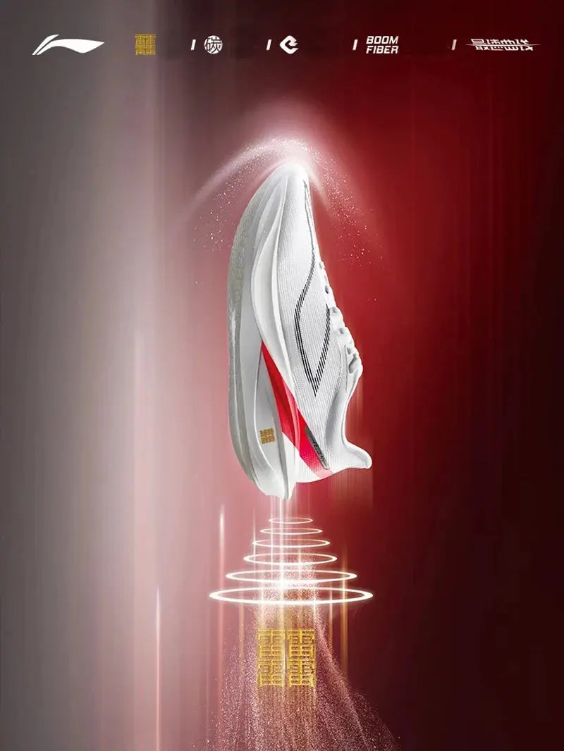 Li-Ning Women FEIDIAN 5 CHALLENGER Racing Running Shoes CARBON-FIBER PLATE BOOM Cushion Sport Shoes Breathable Sneakers ARMV002 Suncollections