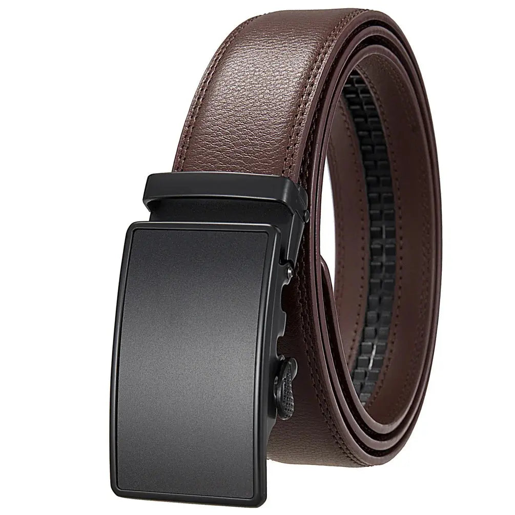Famous Brand Belt Male Designer Automatic Buckle Genuine Leather - Suncollections