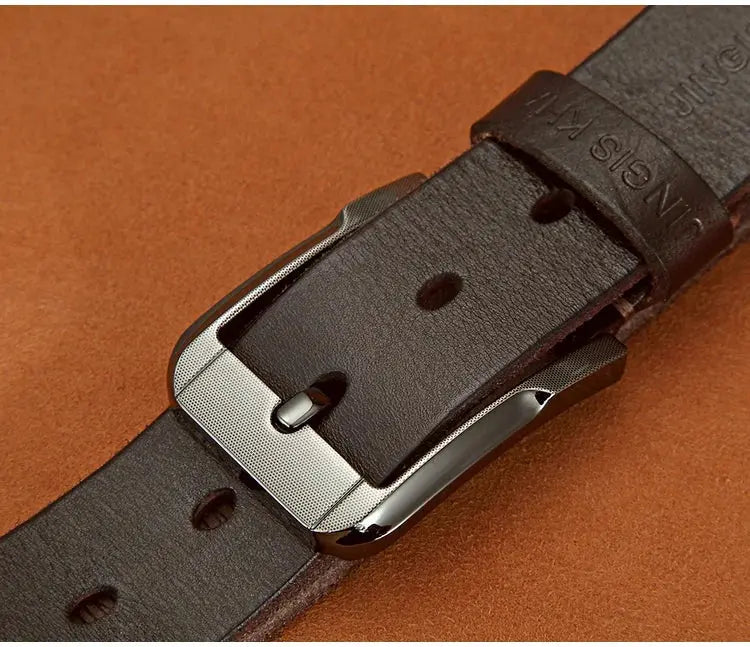 Belt men's genuine leather, genuine cowhide - Suncollections