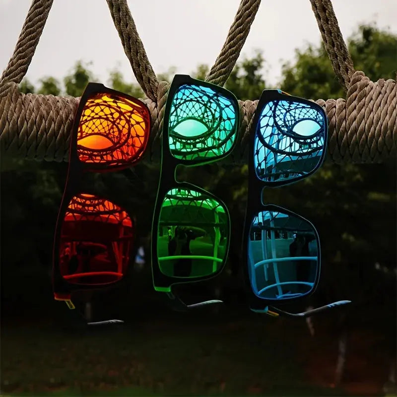 Fashion Vintage Square Polarized Sunglasses Men Women Driving Fishing Luxury Brand Designer Sun Glasses Driver's Eyewear UV400 - Suncollections