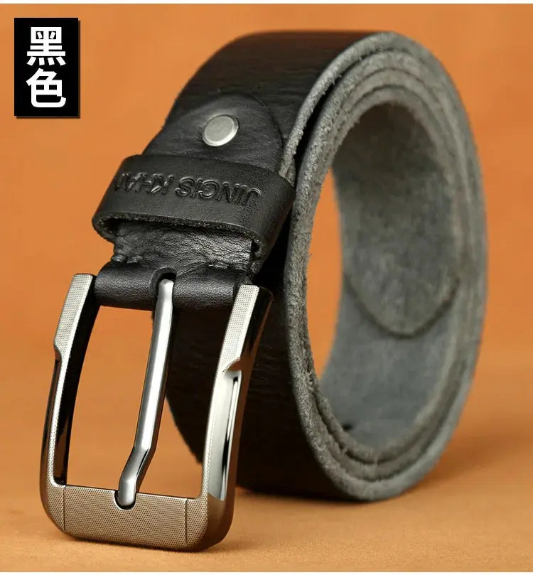 Belt men's genuine leather, genuine cowhide - Suncollections