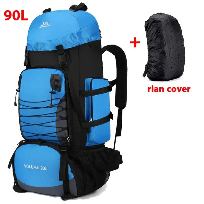90L Travel Bag Camping Backpack Hiking - Suncollections