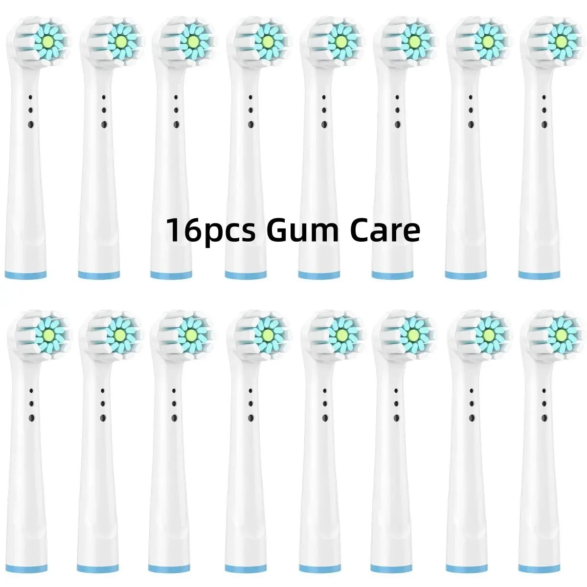 16/20PCS Brush Head nozzles for Oral B Electric Toothbrush Replacement Head Refill Sensitive Floss Cross Action for Oralb - Suncollections