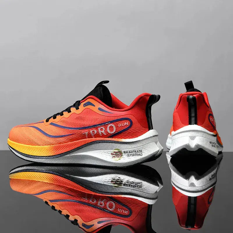 NEW Marathon Carbon plate Men Sports Running Shoes Breathable Lightweight Women's Comfortable Athletic Nonskid Sneakers Suncollections