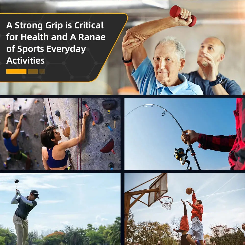 265 Lbs Digital Hand Dynamometer Grips Strength Trainer Electronic Tester Meter Gauge Measurer USB LCD Screen Sport Home School - Suncollections