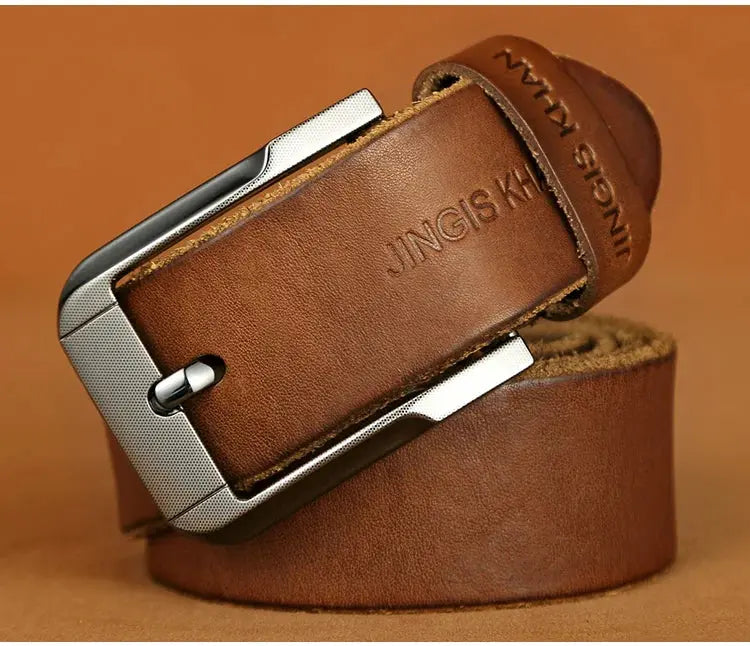 Belt men's genuine leather, genuine cowhide - Suncollections