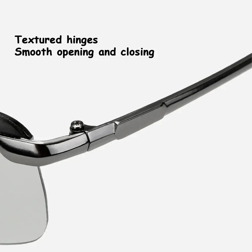 Photochromic Sunglasses Men Polarized Driving Chameleon Glasses Male Change Color Sun Glasses Day Night Vision Driver Eyewear - Suncollections