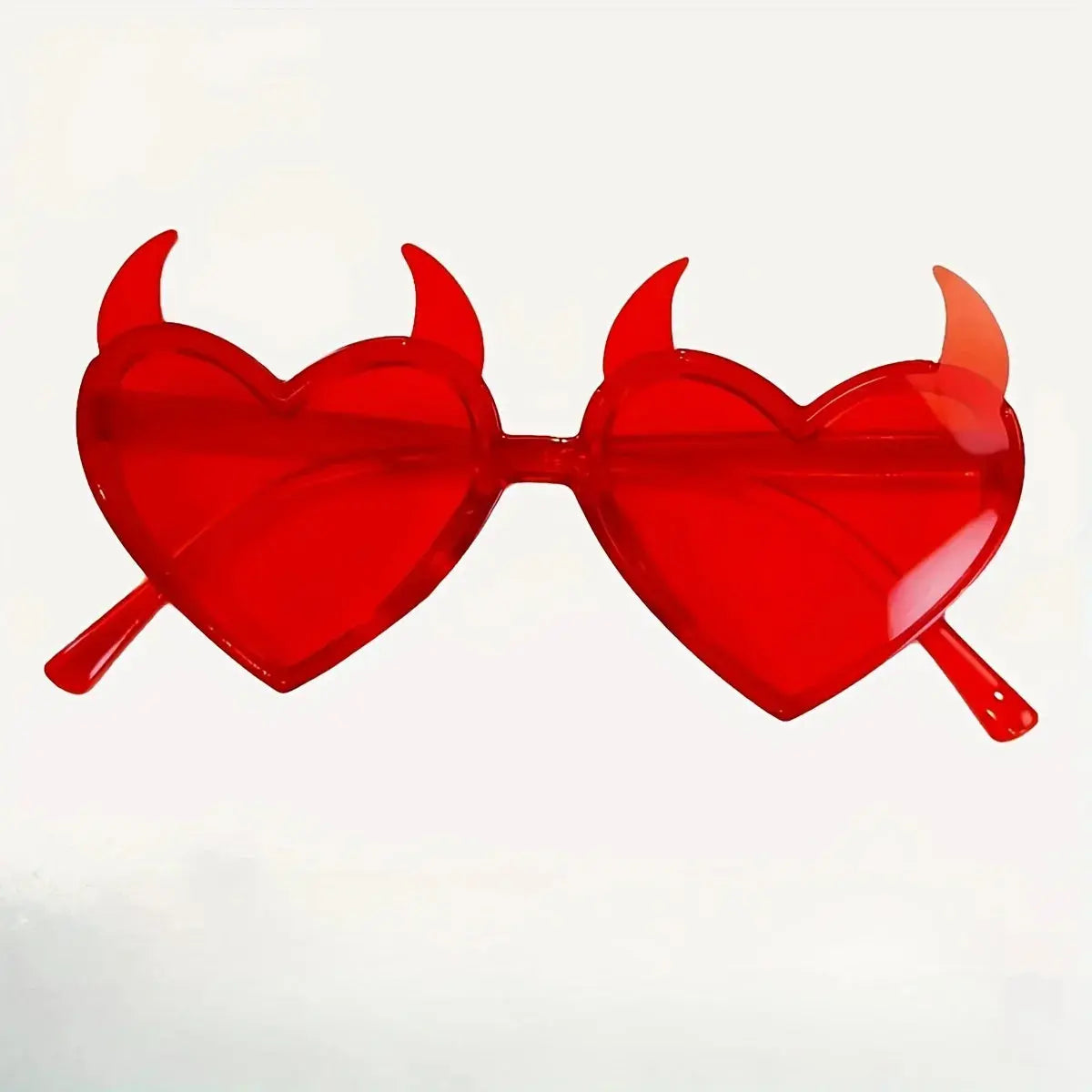 Halloween Devil Horns Sunglasses Women  Funny Cosplay Party Y2K Decorative Sunglasses sandy beach vacation Birthday Party - Suncollections