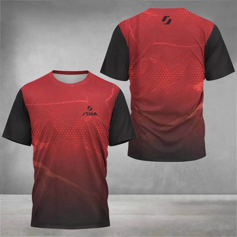 2024 High Quality Tennis Badminton Training T Shirt Quick Dry Sports Short-sleeved T-Shirt Fashion Casual Street Men's Clothing - Suncollections