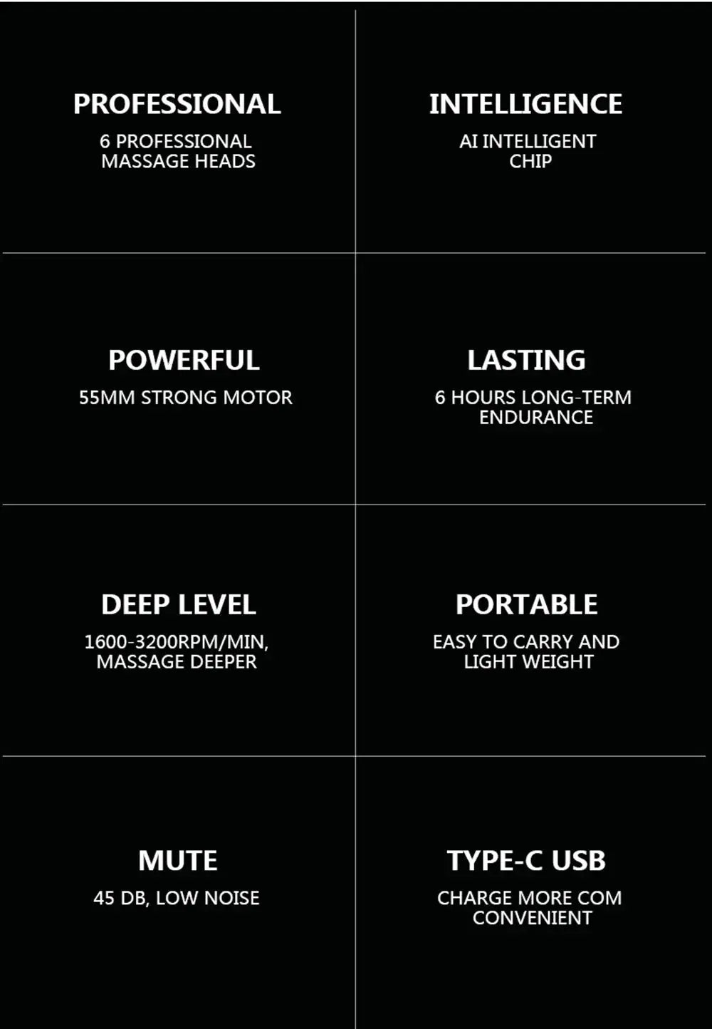 12V Professional Massage Gun With Portable Bag - Suncollections