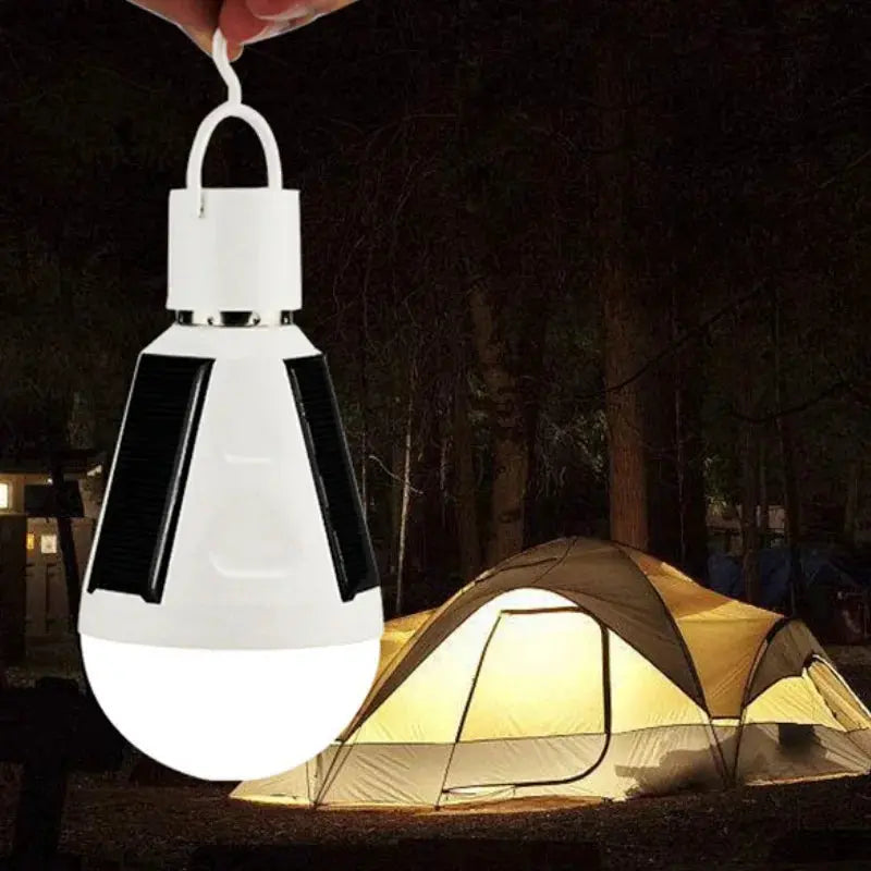 LED Solar Power Bulb Protable LED Solar Lights Rechargeable Lampada LED Waterproof Outdoor Camps Tent Garden Lights Dropshipping - Suncollections