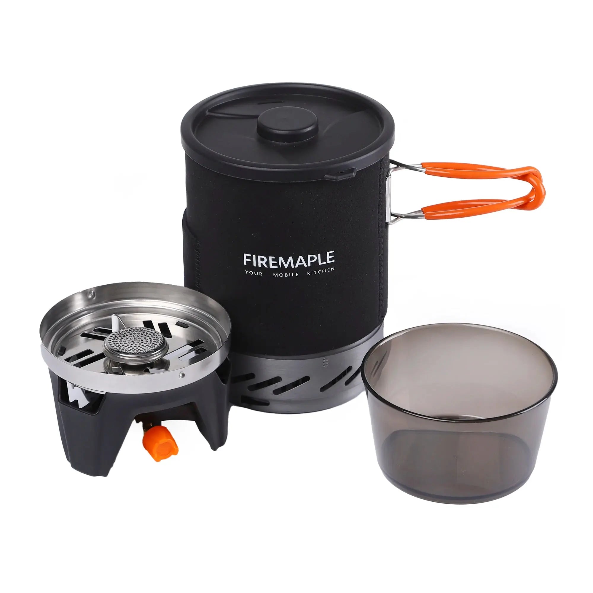 Fire Maple Star X1 Camping Stoves Outdoor Hiking Cooking System With Stove Heat Exchanger Pot Bowl Portable Gas Burners FMS-X1 - Suncollections