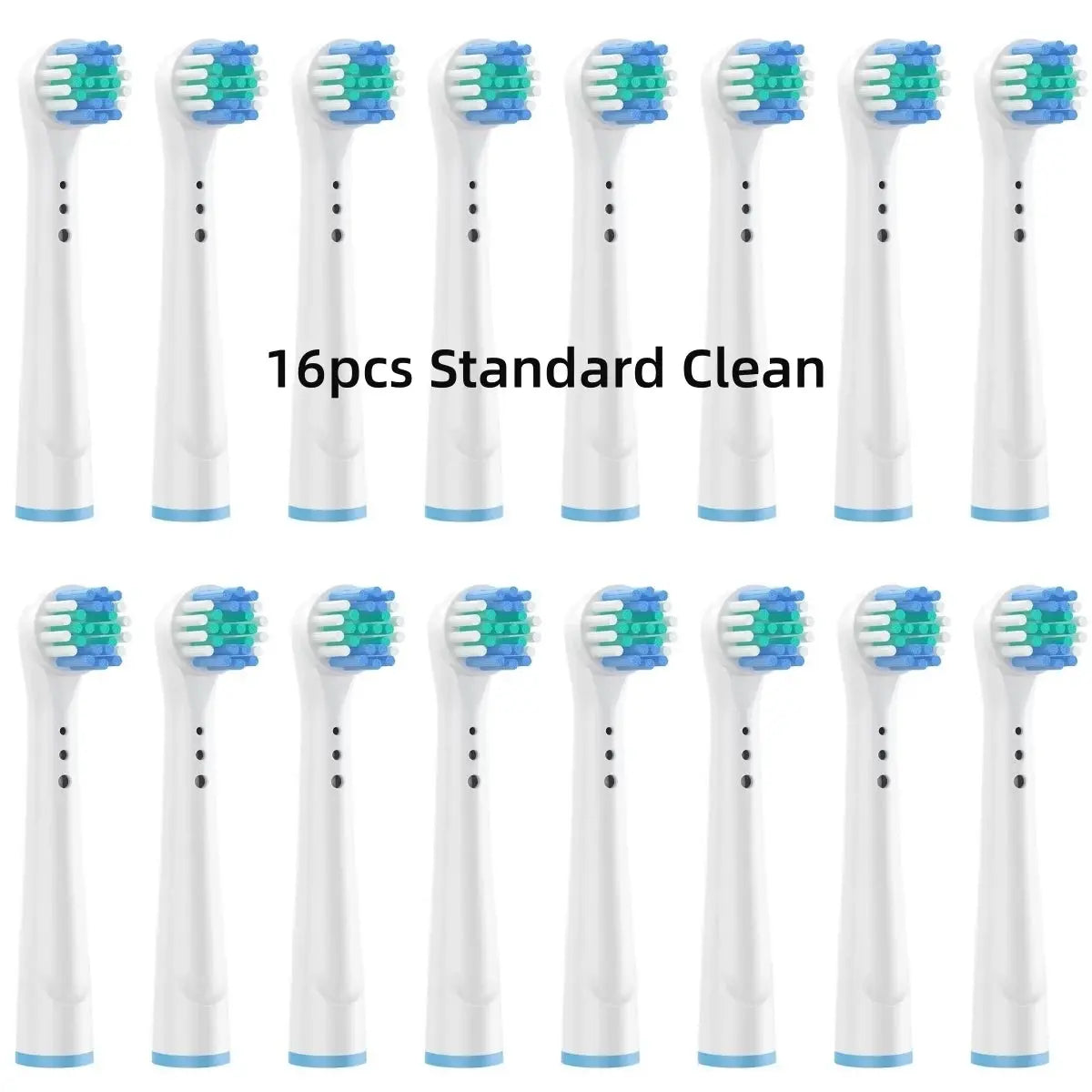16/20PCS Brush Head nozzles for Oral B Electric Toothbrush Replacement Head Refill Sensitive Floss Cross Action for Oralb - Suncollections