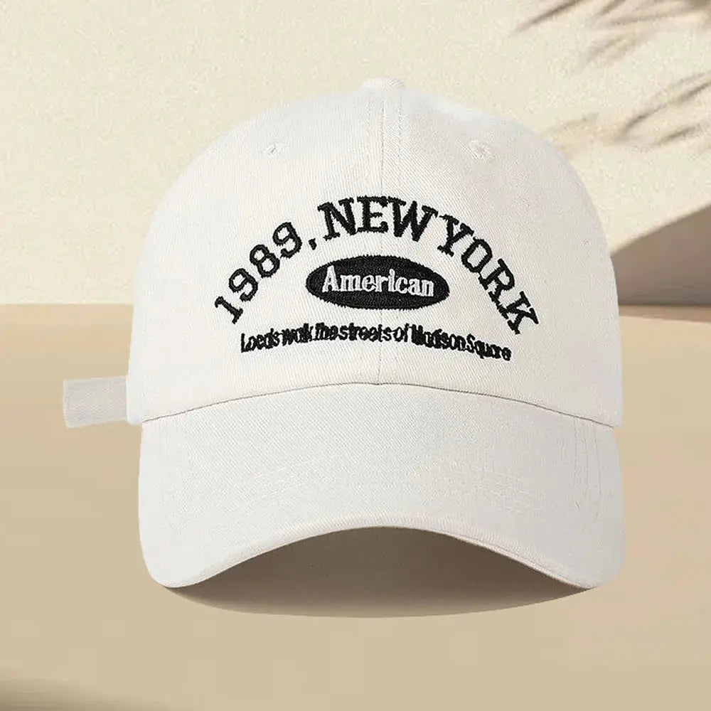 One Retro Embroidered Adjustable Baseball Cap - Suncollections