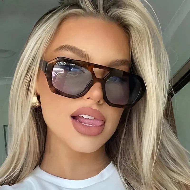 Vintage Square Sunglasses for Women/Men - Suncollections