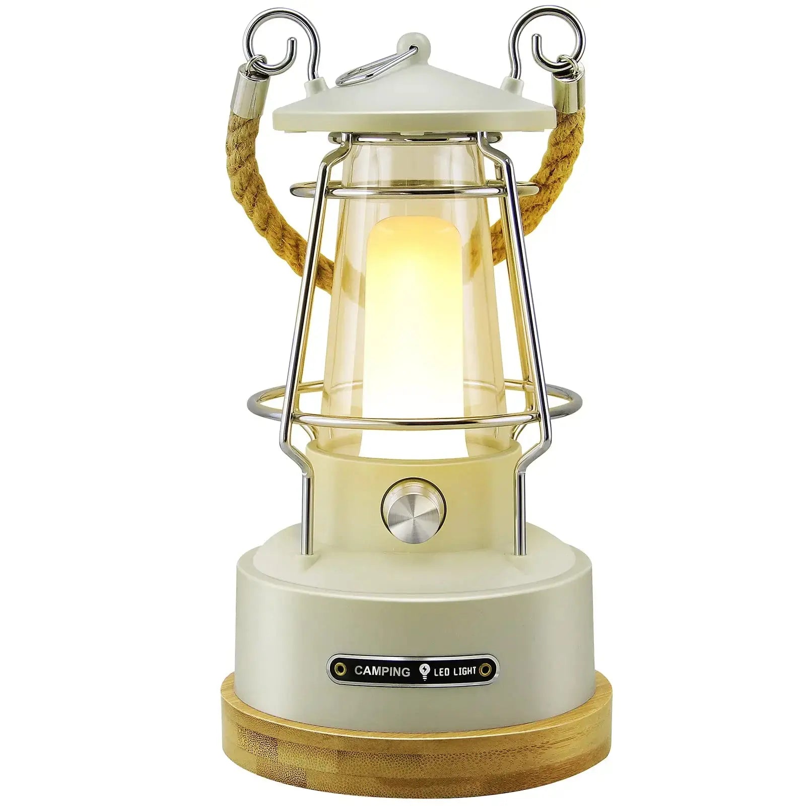 VN Retro Handle Camping Lantern Rechargeable Dimmable LED Vintage Lanterns Battery Powered Waterproof LED Retro Camping Lights - Suncollections