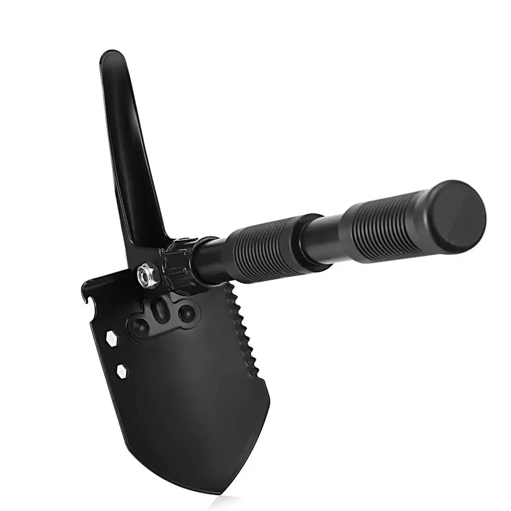 Multifunctional Garden Shovel Hoe Outdoor Folding Camping Spade Portable Weeding Pick Emergency Tool Kit - Suncollections