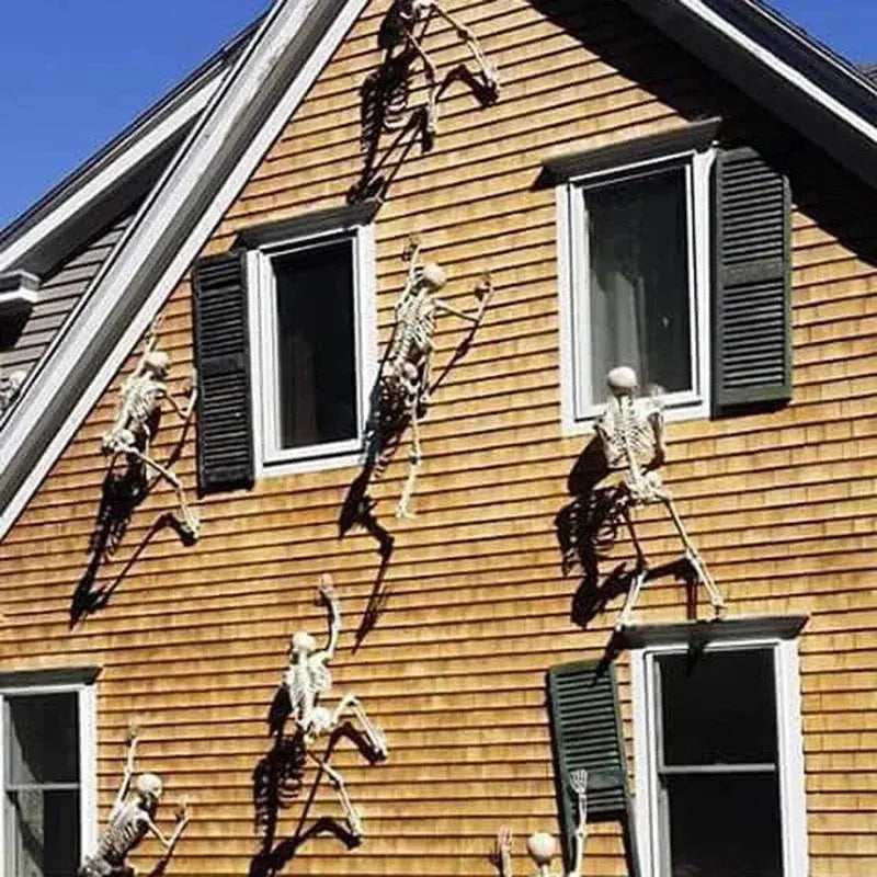 Halloween Skull Skeleton 40/90cm Posable Skeleton Human Shape Bones Halloween Party Home Decorations Haunted House Horror Props Suncollections