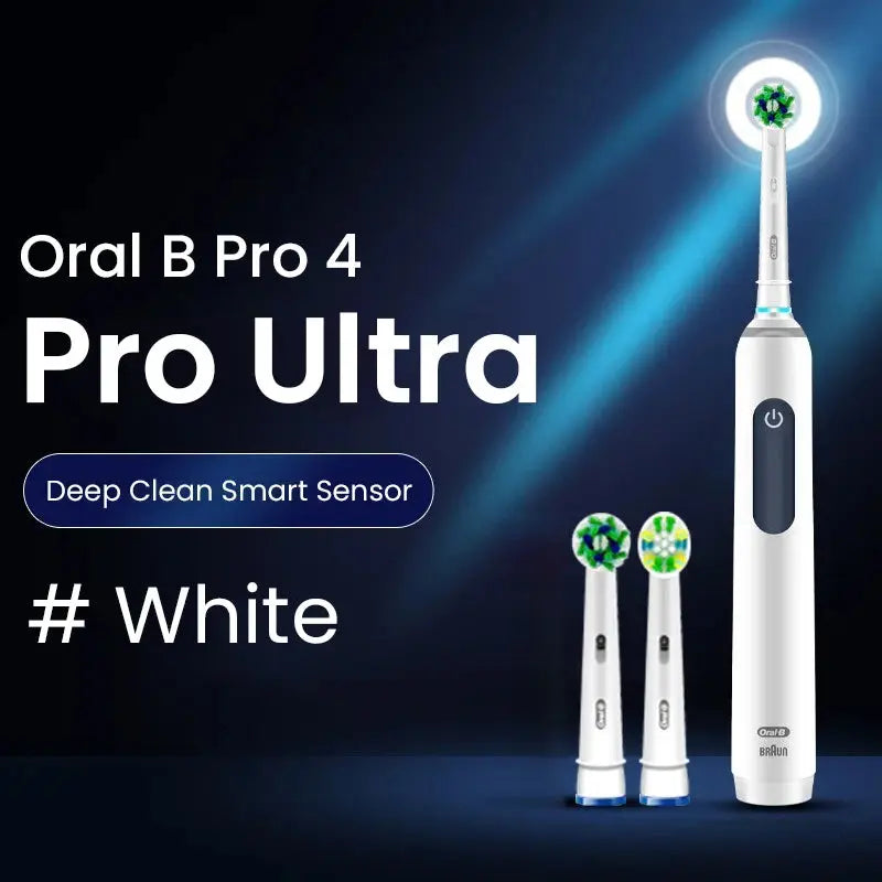 Oral B Pro4 Ultra Smart Sensor Electric Toothbrush 3D - Suncollections