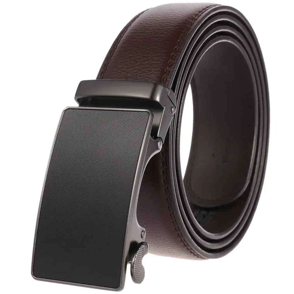 Famous Brand Belt Male Designer Automatic Buckle Genuine Leather - Suncollections