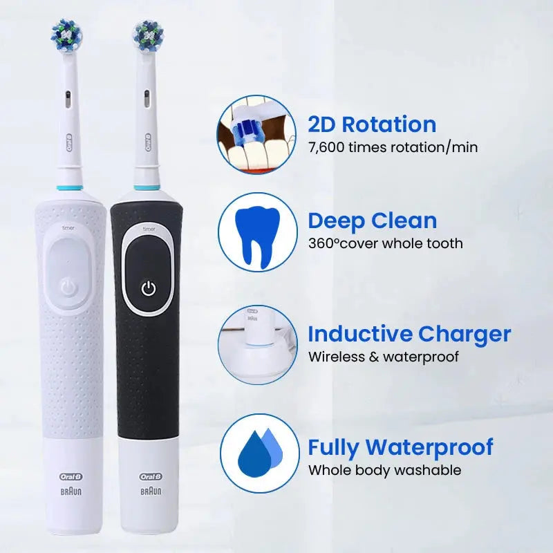 Oral B D100 Electric Toothbrush 2D - Suncollections