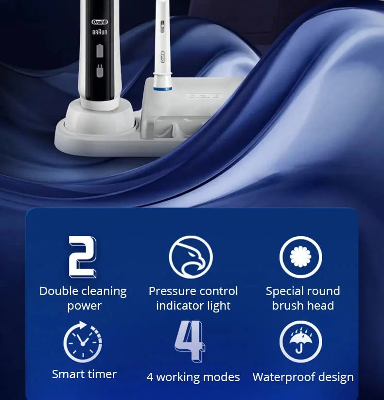 Oral B Electric Toothbrush Pro 4000 3D - Suncollections