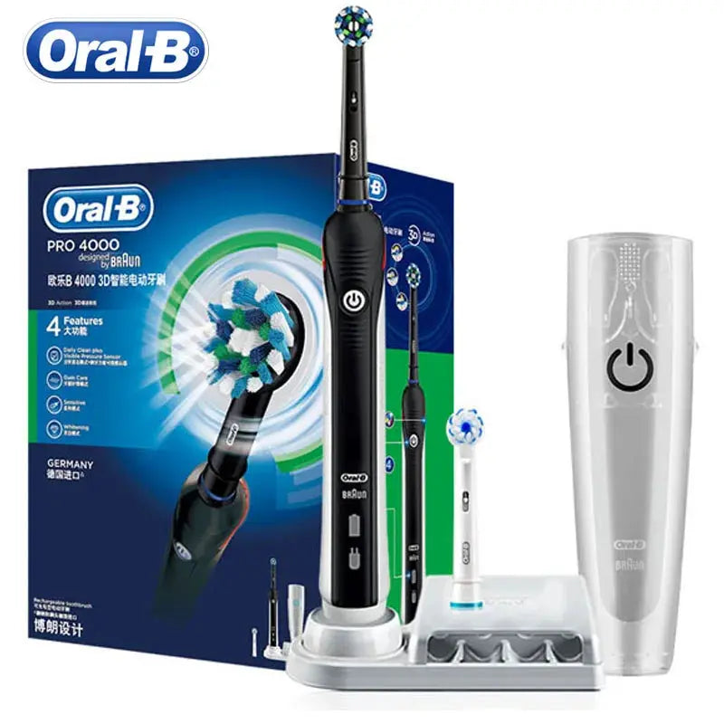 Oral B Electric Toothbrush Pro 4000 3D - Suncollections