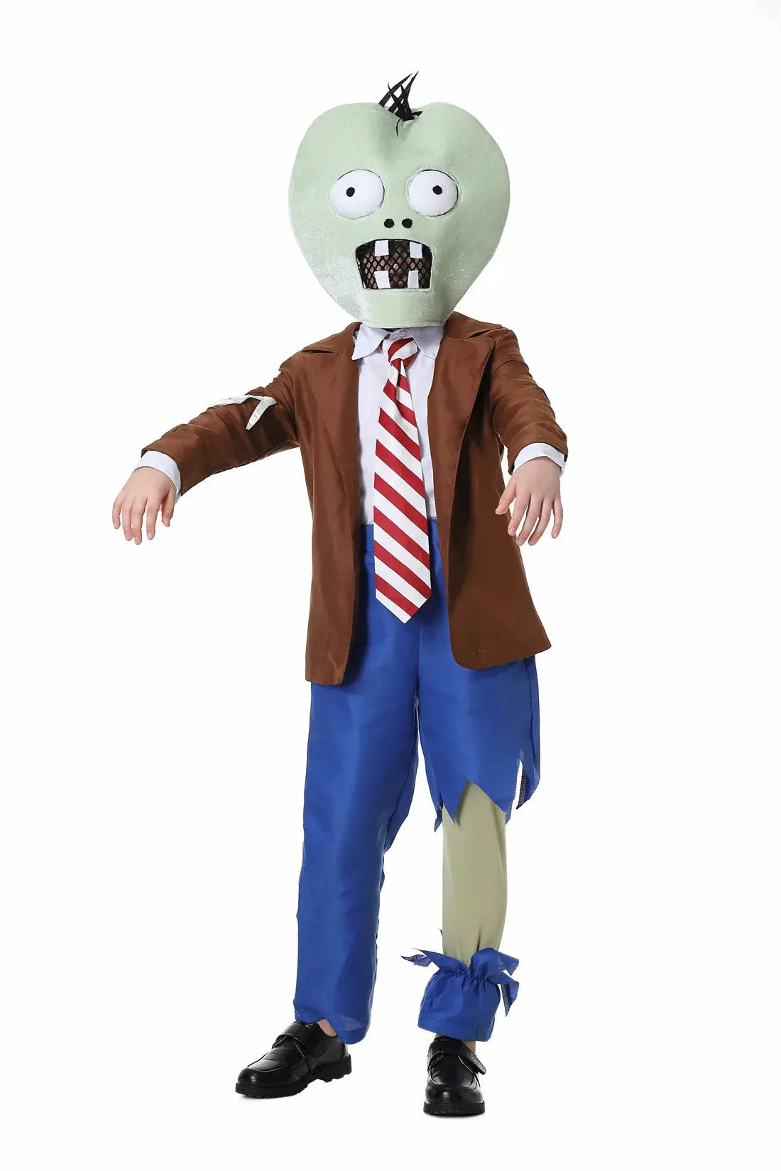 Halloween Kids Adult Funny Cosplay Game Zombies Novelty Jumpsuit Mask Outfit Clothes Festival Carnival Dress Up Party Stage Show Suncollections