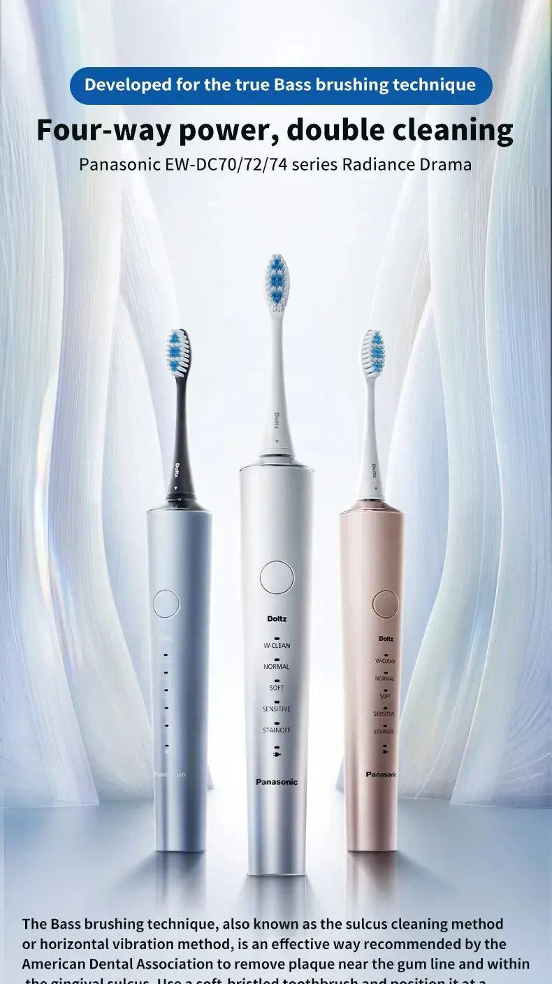 Panasonic Electric Toothbrush Double Motor - Suncollections