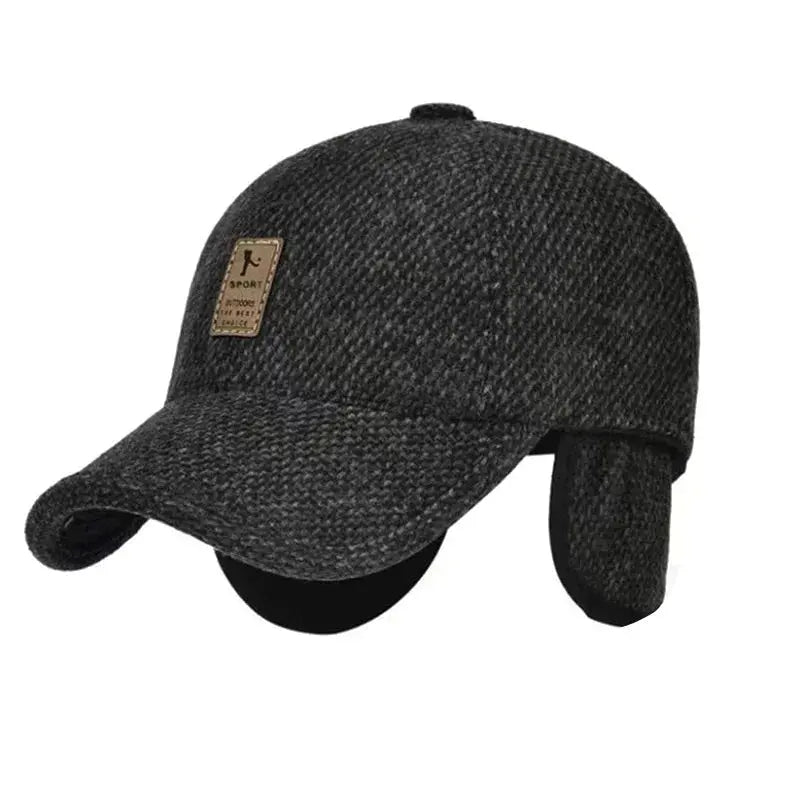 Cotton Hat Men's Hat Autumn And Winter Middle-Aged Dad Cloth Hat Single Old Man Windshield Baseball Hat Sun Hat - Suncollections