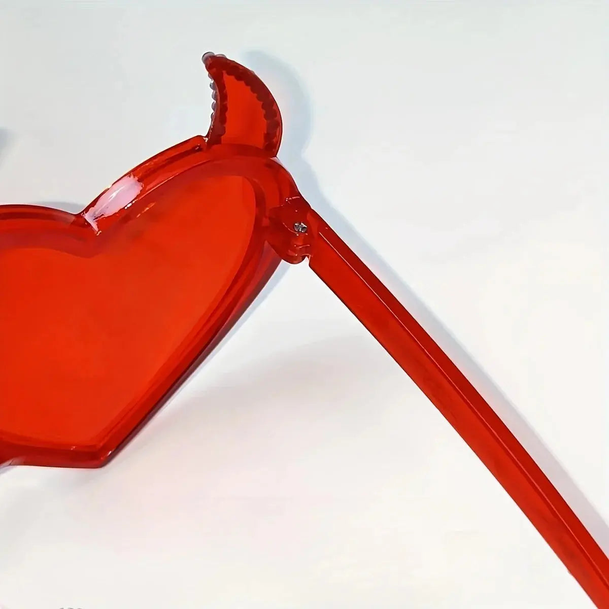 Halloween Devil Horns Sunglasses Women  Funny Cosplay Party Y2K Decorative Sunglasses sandy beach vacation Birthday Party - Suncollections