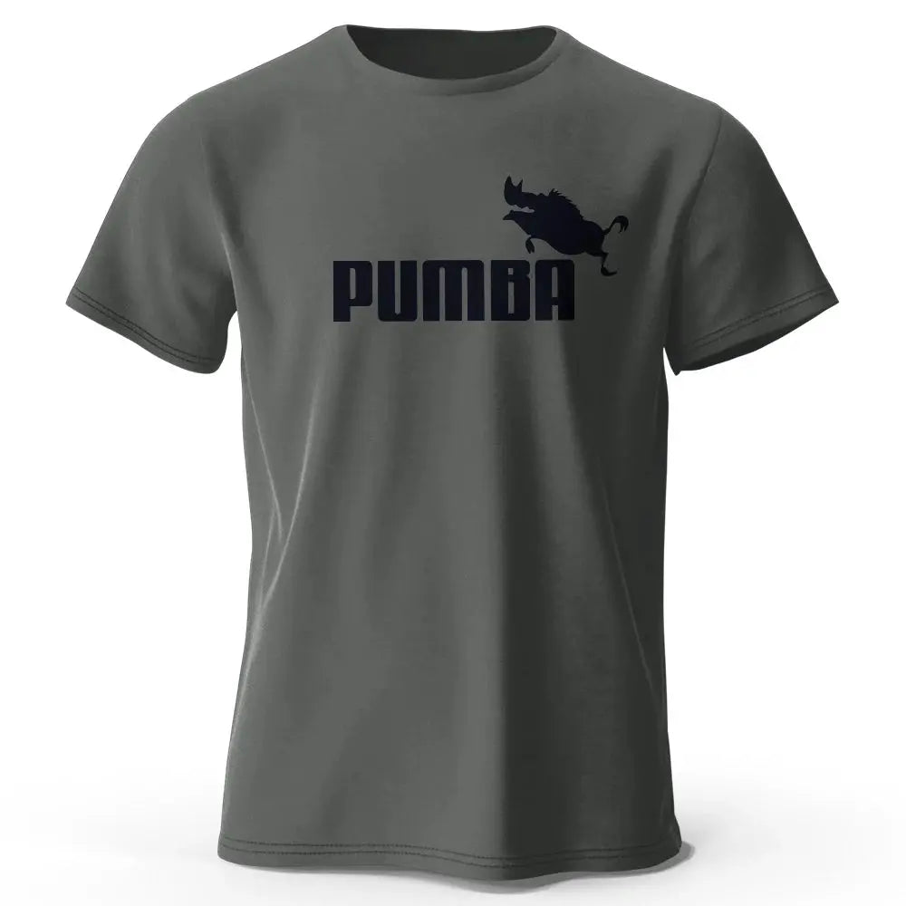 Joke The Pumba Printed Men's T-Shirt 100% Cotton Oversized Funny Graphic Tees for Men Summer Tops - Suncollections