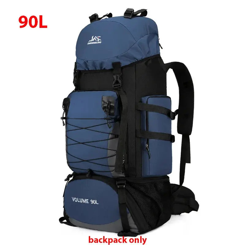 90L Travel Bag Camping Backpack Hiking - Suncollections