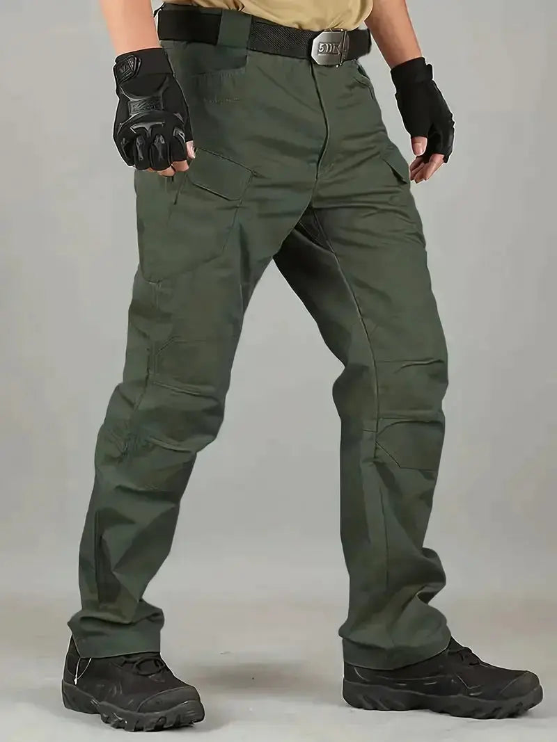 Men's Outdoor Multi Functional Tactical Pants, Multi Pocket Outdoor Hiking Sweatpants, Water-repellent, wear-resistant Suncollections
