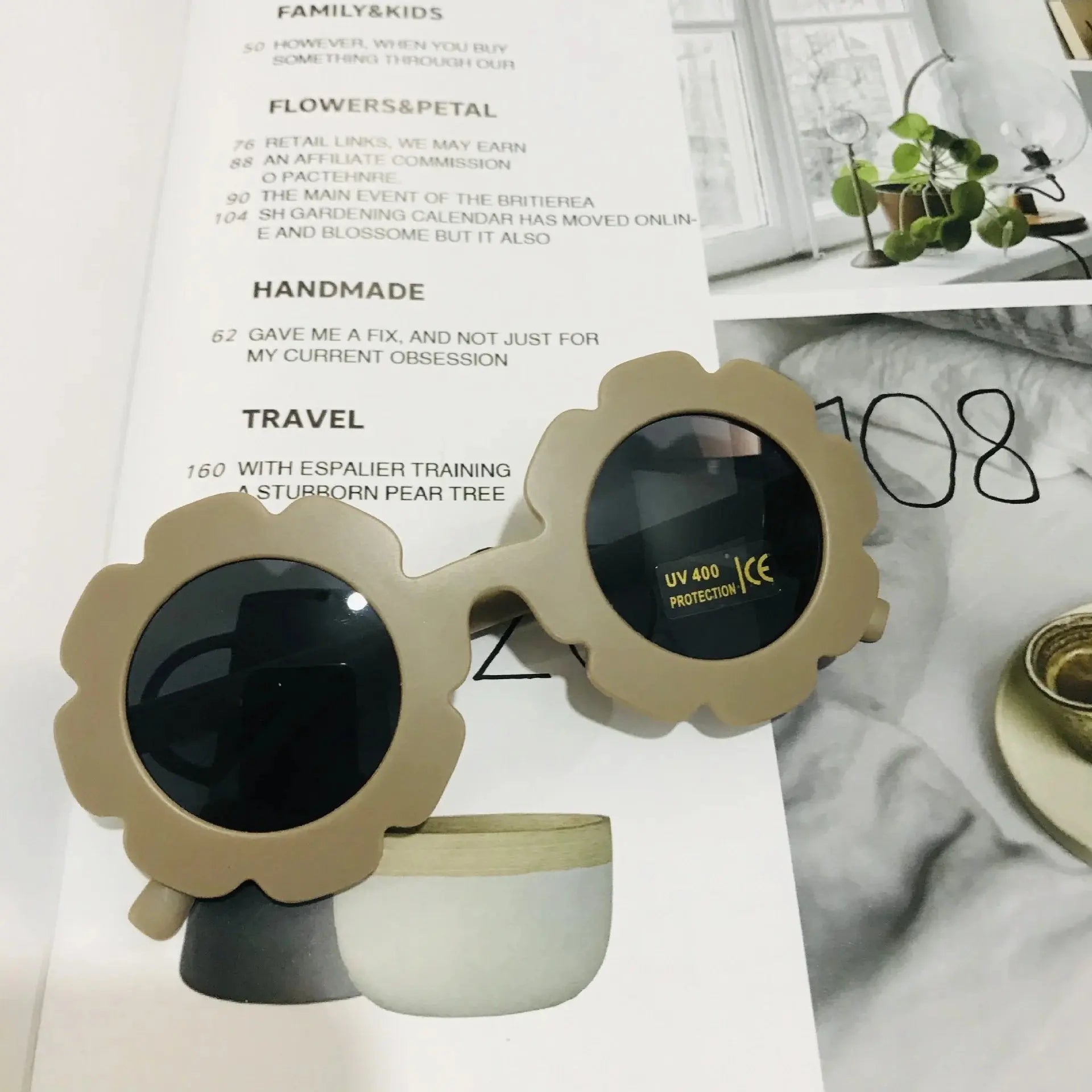 2023 new cute children's frosted glasses  color series baby sunglasses - Suncollections