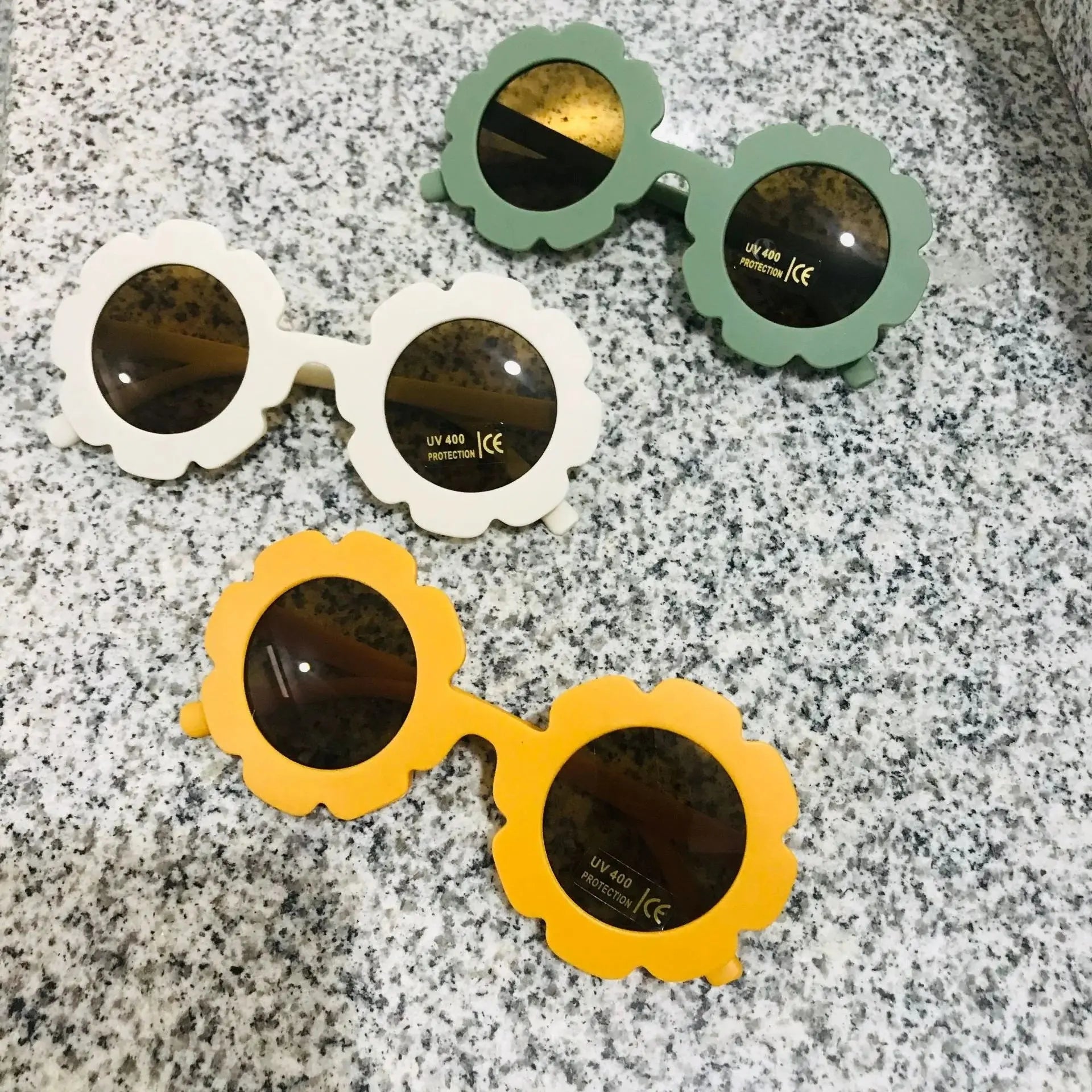 2023 new cute children's frosted glasses  color series baby sunglasses - Suncollections