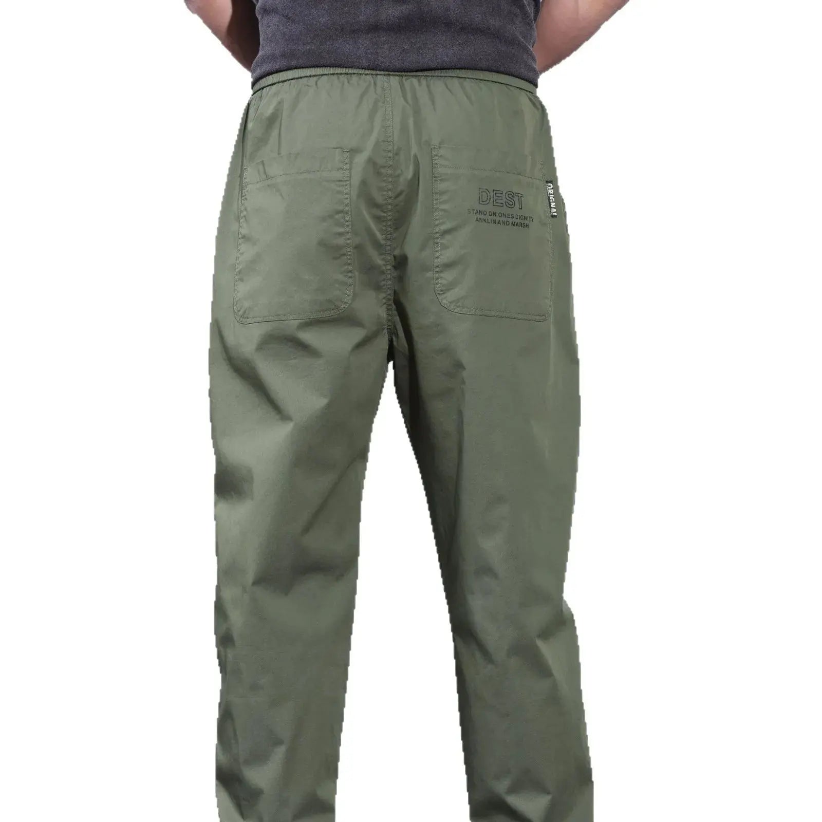 Spring Summer New Style Elastic Waist Casual Pants for Men Suncollections