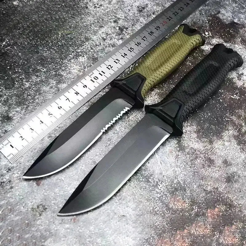New Stainless steel knife sharp fixed blade blade for outdoor camping survival - Suncollections