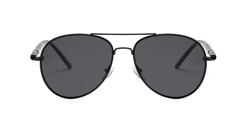 Men And Women Polarized Sunglasses Colored Reflective Glasses Driving Sunglasses Black Unisex Pilot Lenses Uv400 - Suncollections