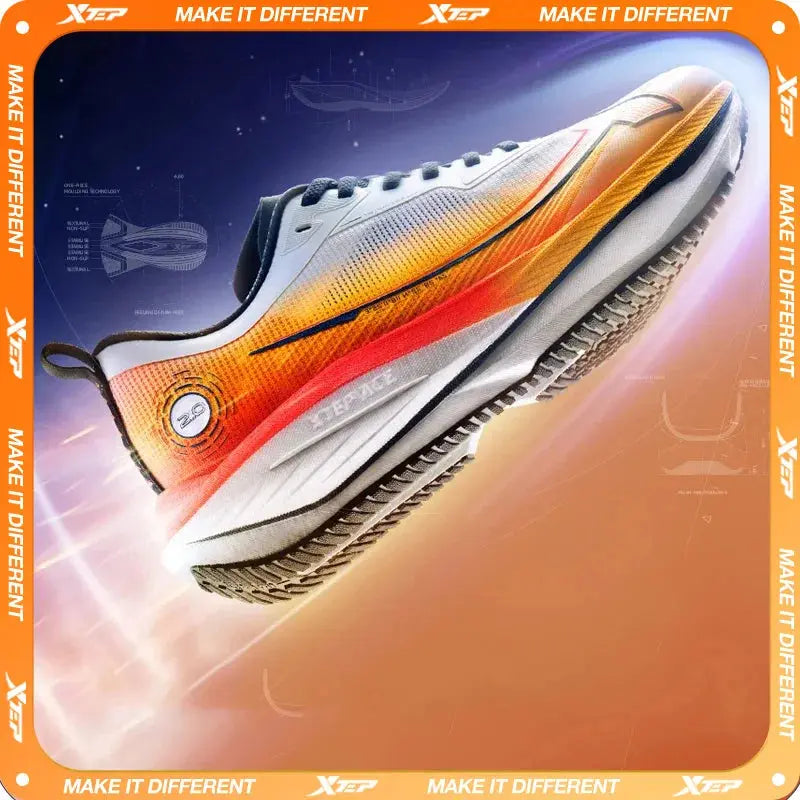 Xtep Men's Running Shoes 2000km 3.0 2025 Spring Lightweight Cushioned Wear-Resistant Training Jogging Sneakers 875119110032 Suncollections