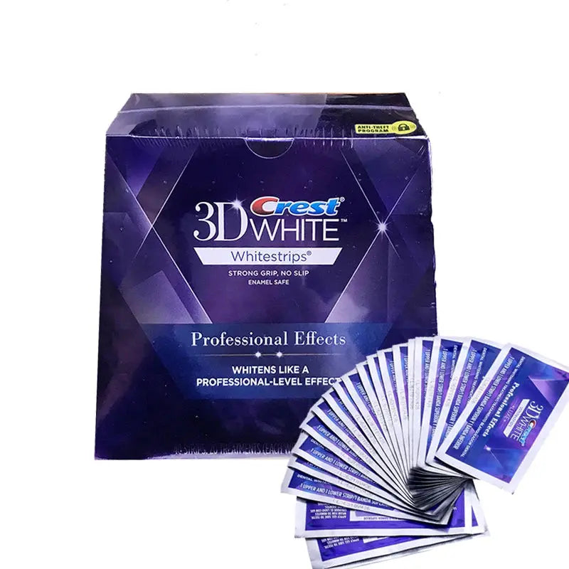 3D White Teeth Whitestrips Luxe Professional Effect 5/40 Treatments Original Oral Hygiene Tooth Teeth Whitening Strips - Suncollections