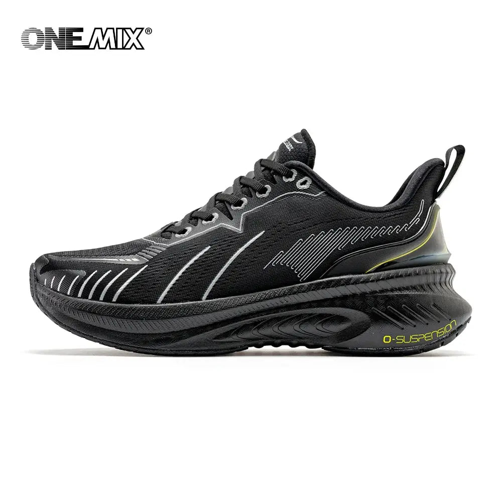 ONEMIX White Road Running Shoes for Men Air Cushion Outdoor Sport Shoes Male Trainers Summer Jogging Shoes Women Footwear Suncollections
